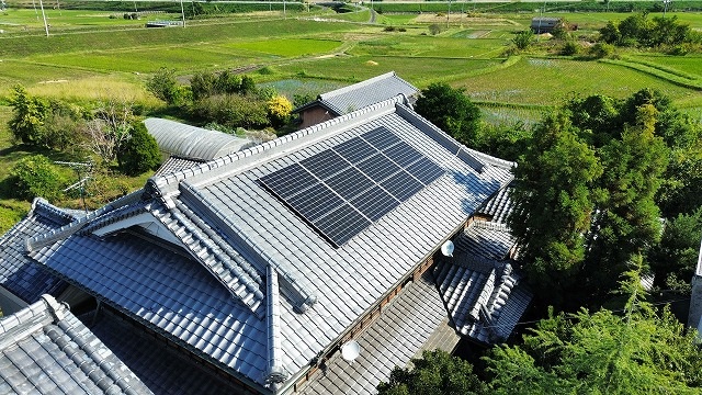 太陽光付き大屋根