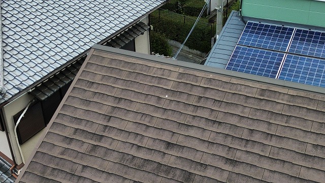 屋根面の異常箇所
