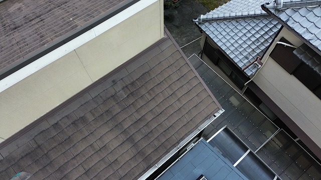 軒先側の屋根状態