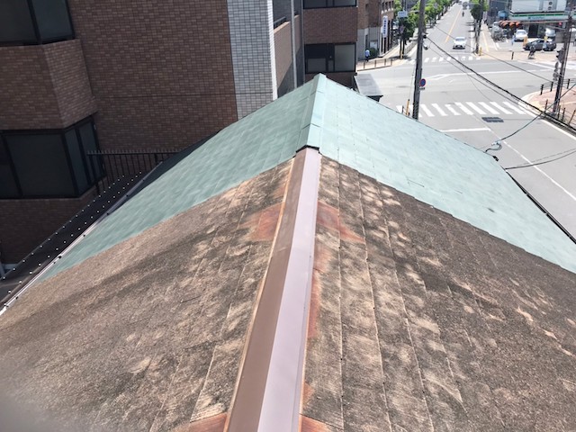 棟板金交換工事