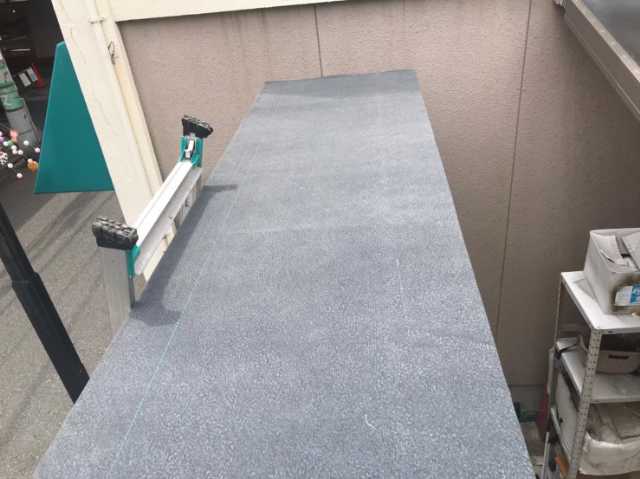 施工前の天端面
