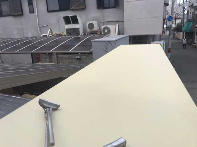 仕上げ後の板金面