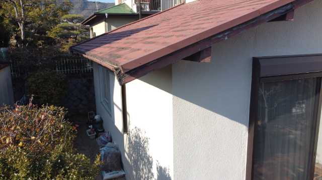 軒先と雨樋の傷み