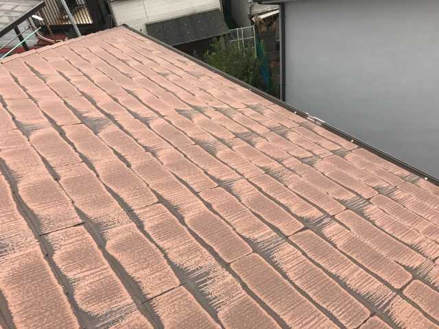 端部まで広がる劣化