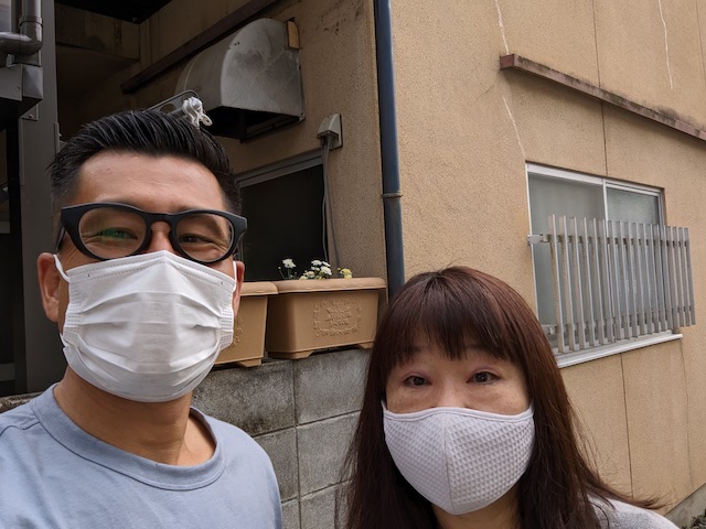 京都市山科区　古くなったベランダを解体、リクシルのベランダ・バルコニーリフォーム工事　完了後のお客さまの声