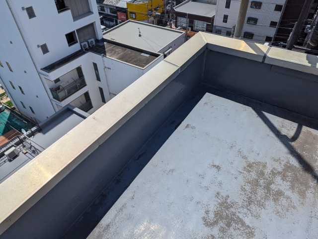 立ち上がりの防水劣化