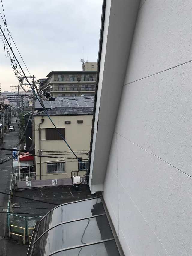 壁際取り合いの状態