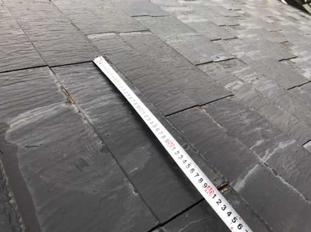 屋根材全体の劣化状況