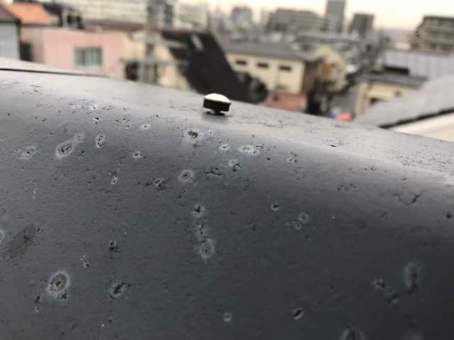 棟表面の細かな傷み