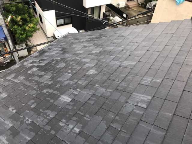 老朽化した屋根全体