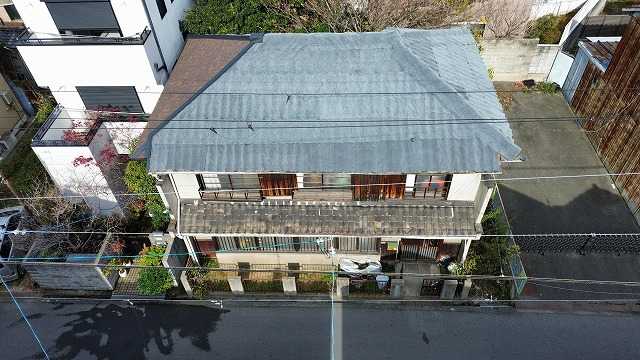 工事前の建物全景