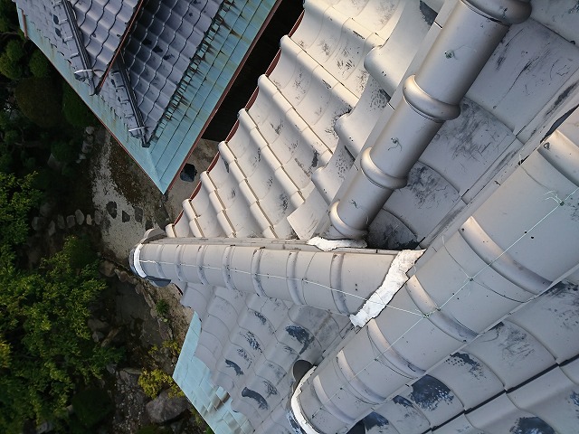 入母屋屋根の全体状況