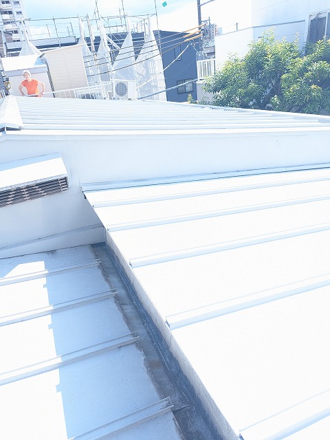 箱樋周辺の立ち上がり