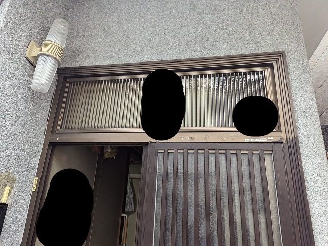 玄関まわりの外観