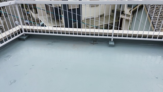 防水工事施工後