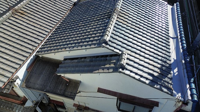 別角度から見た屋根面